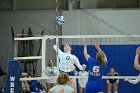 VB vs USCGA  Wheaton College Women's Volleyball vs U.S. Coast Guard Academy. - Photo by Keith Nordstrom : Wheaton, Volleyball